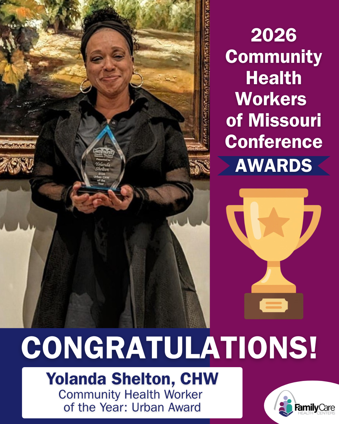 Family Care Health Centers Community Health Worker DeAnthony Henderson